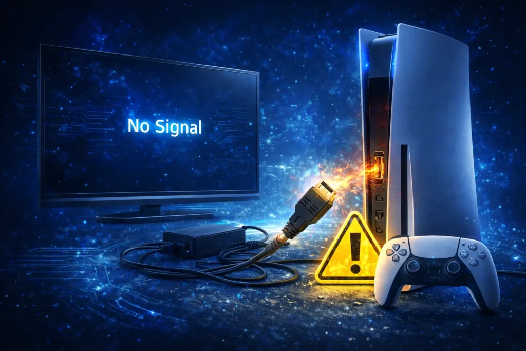 HDMI do Playstation parou de funcionar